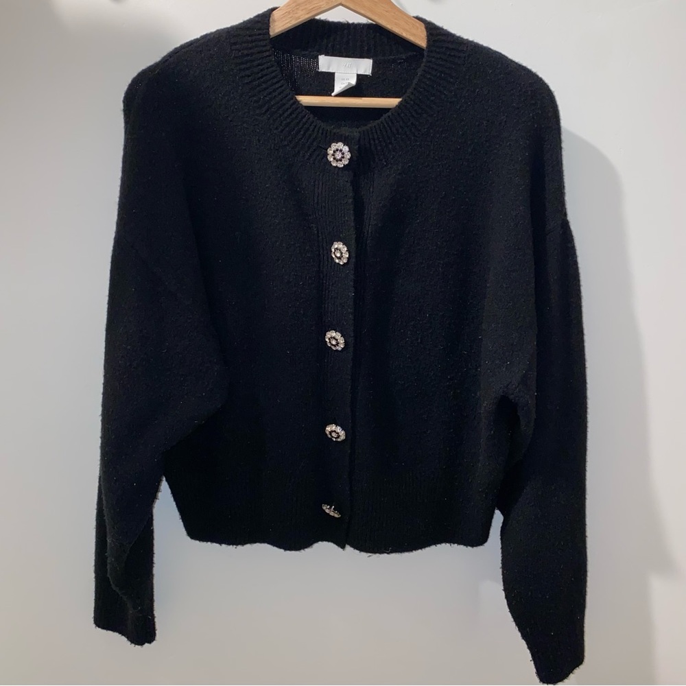 H&M Rhinestone Cardigan